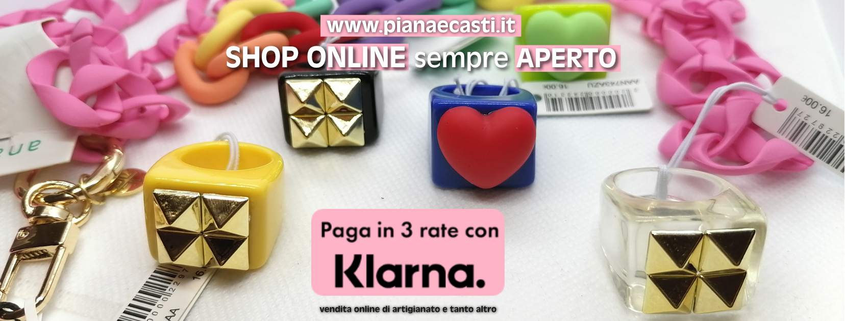 Piana e Casti con Klarna