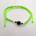 TDS BP33016 Bracciale tessuto con pietre colorate