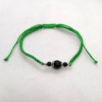 TDS BP33016 Bracciale tessuto con pietre colorate