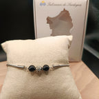 TDS BP33022S Bracciale in acciaio con Su Coccu e zirconata