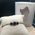 TDS Bracciale bicolore con Su Coccu