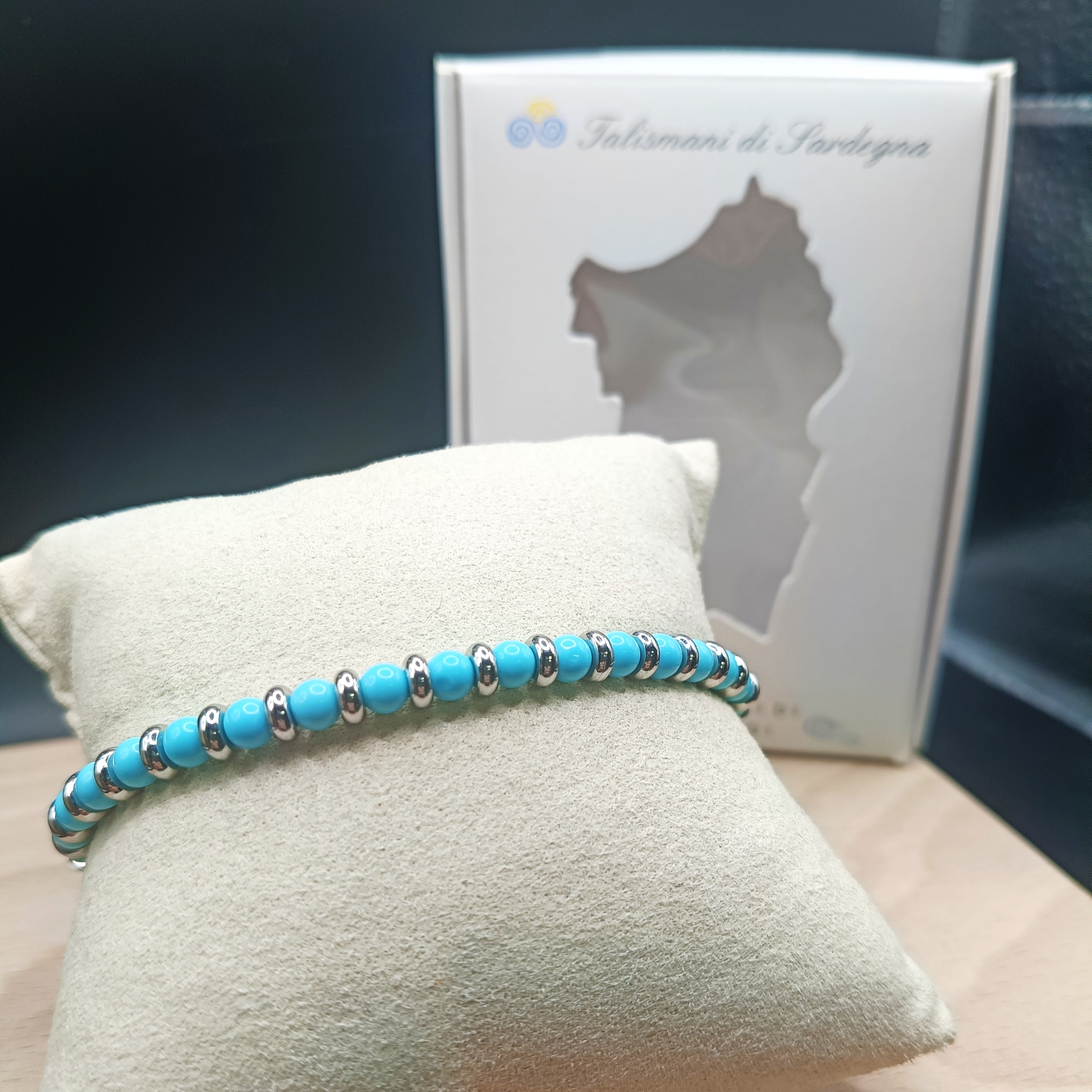 TDS BP33043 Bracciale in acciaio con Su Coccu Uomo