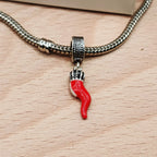 Filu e Trama Sinnus Cornetto smaltato rosso