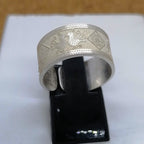 FIT 6701 Anello fascia larga motivi Sardi
