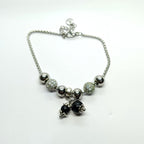 TDS BP33035 Bracciale doppio con palline