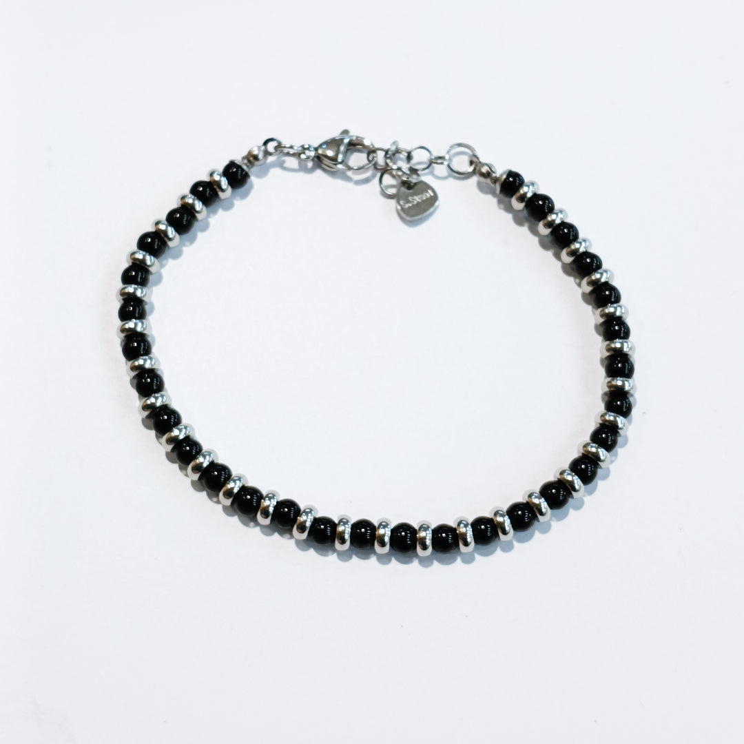 TDS BP33043 Bracciale in acciaio con Su Coccu Uomo