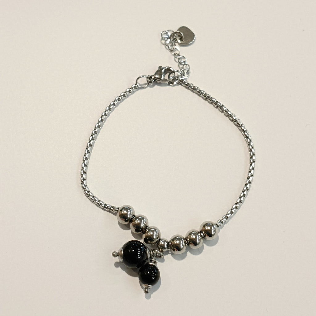 TDS BP33048 Bracciale in acciaio con Su Coccu