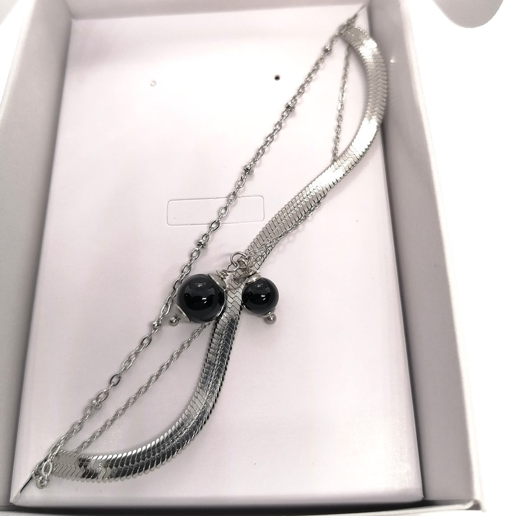 TDS BP33051 Bracciale tripla catena con Su Coccu