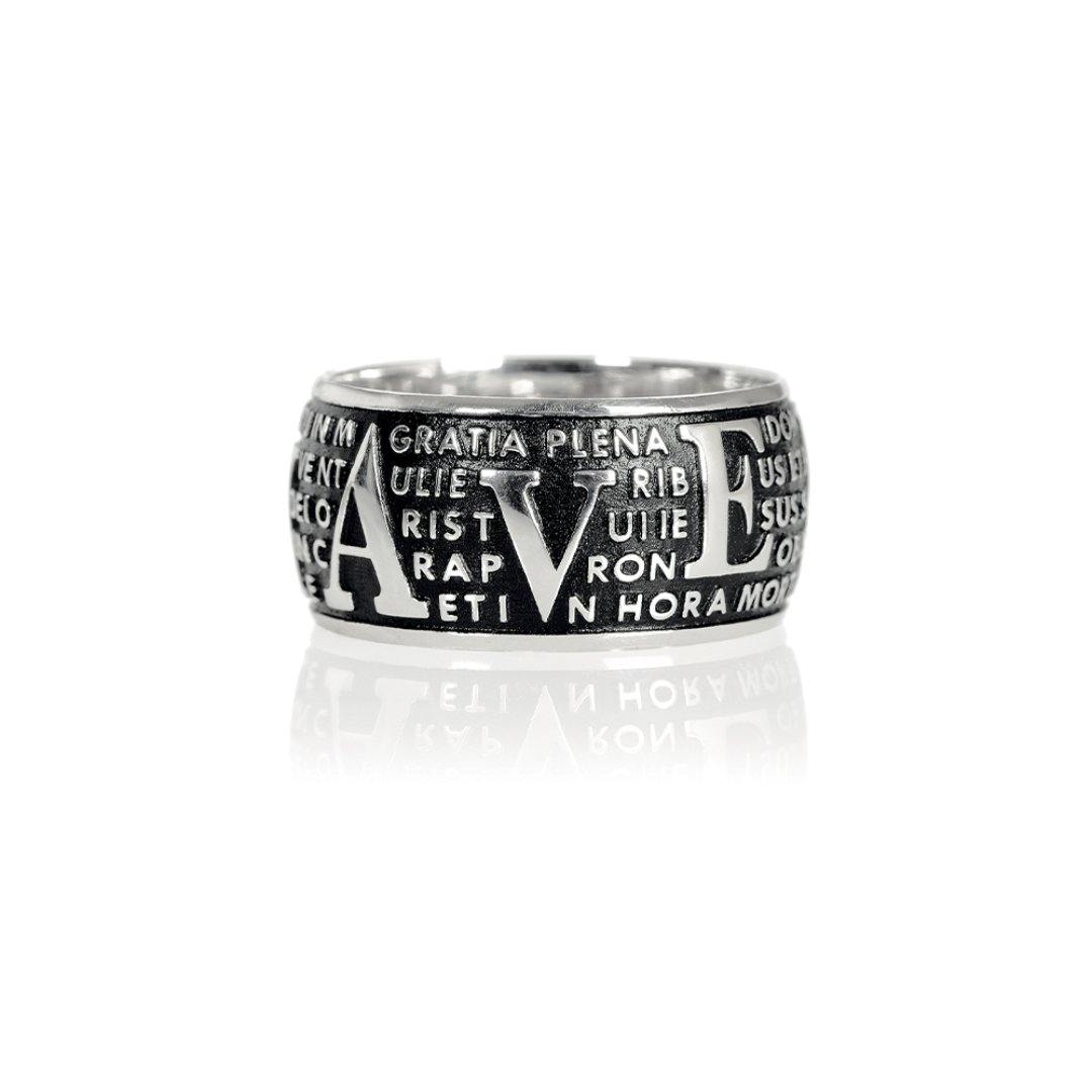 Anello Agios Precem Mater - pianaecasti-gioielleria
