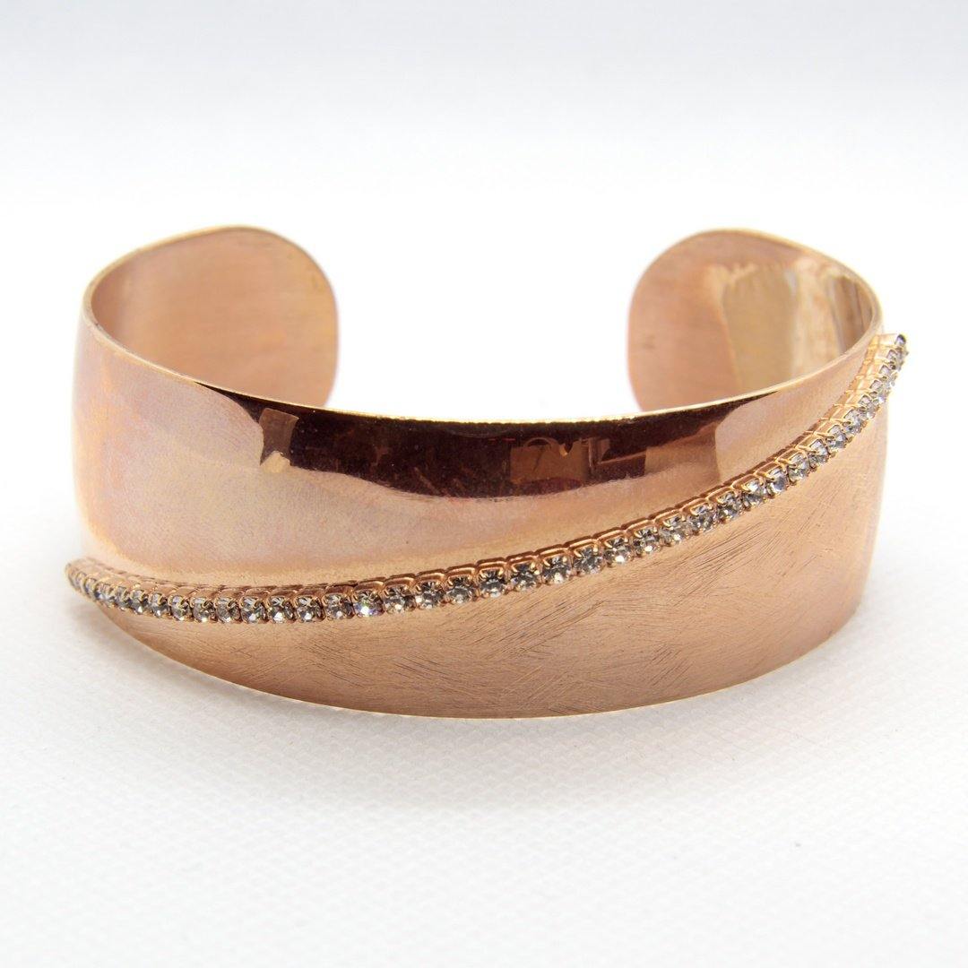 Stroili 1607902 Bracciale New Moon metallo rosato - pianaecasti-gioielleria
