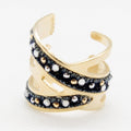 Stroili 1619357 Anello rigido Bling Denim - pianaecasti-gioielleria