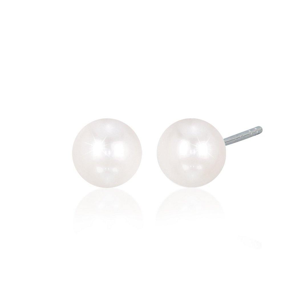 Mabina orecchini a lobo con Perla (563014) - pianaecasti-gioielleria