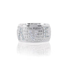 Anello Agios Precem Mater Zirconi - pianaecasti-gioielleria