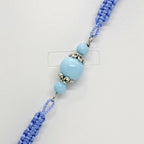 TDS BP33016 Bracciale tessuto con pietre colorate