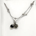 TDS BP33018 Bracciale triplo Su Coccu e Bottone pendenti